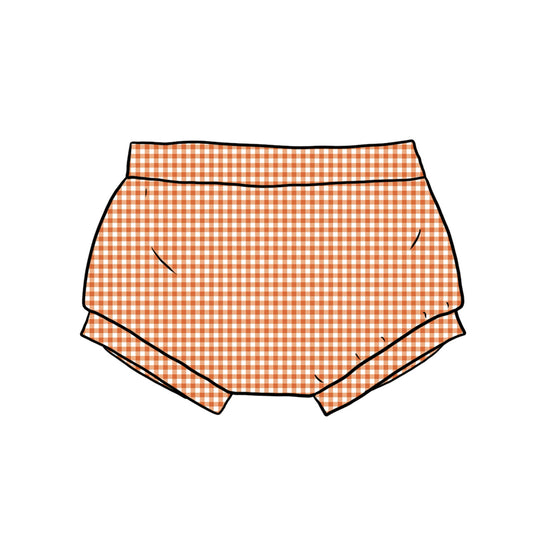 Bummies | Orange Gingham
