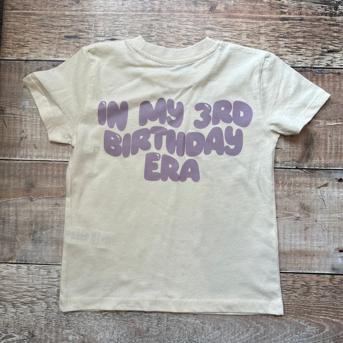 Birthday T-shirt | THREE