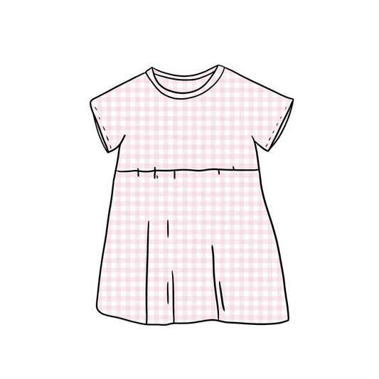 Tunic Dress | Pink Gingham