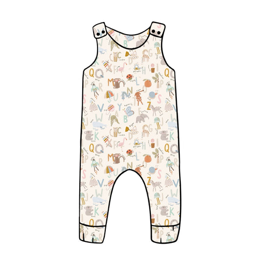 Harem Romper | Alphabet Chase