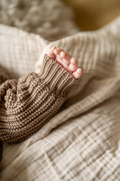 Knit Cardigan | Latte