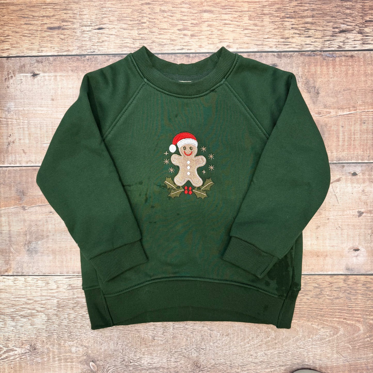 Gingerbread Sweatshirt | Bottle Green