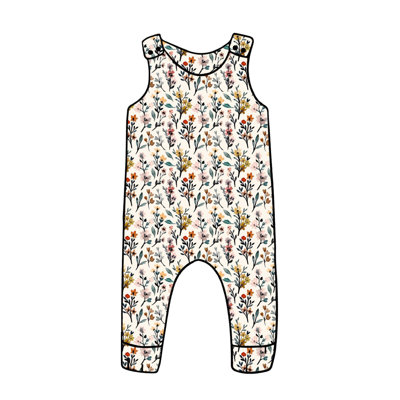 Harem Romper | Country Garden