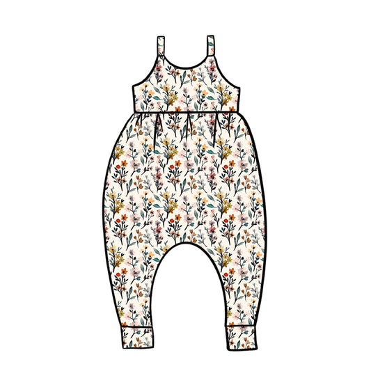 Gathered Romper | Country Garden