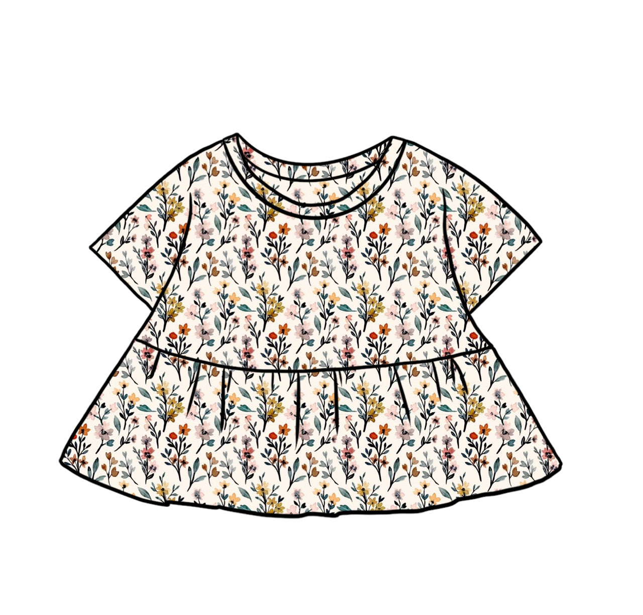 Peplum Tops | Country Garden